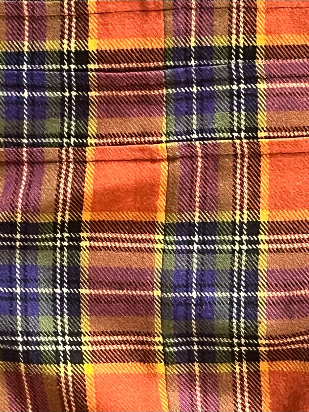 Anthropologie Plenty by Tracy Reese Easy Keeper Wool Plaid Skirt Size 6 - Picture 10 of 16